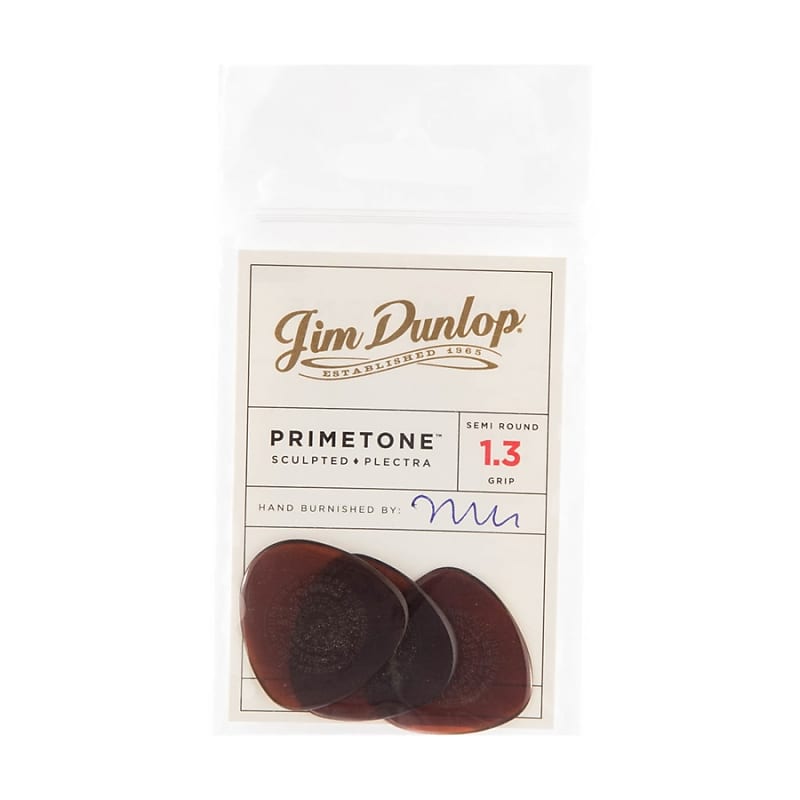 Plectres Dunlop Paquet de 3 Primetone Semi-Round