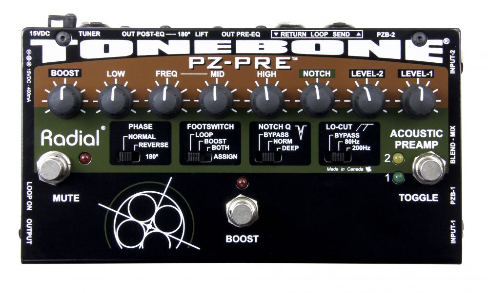 Pédale Radial PZ-Pre