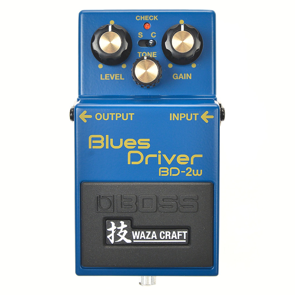 BOSS BD-2w Pédale Blues Driver Waza Craft
