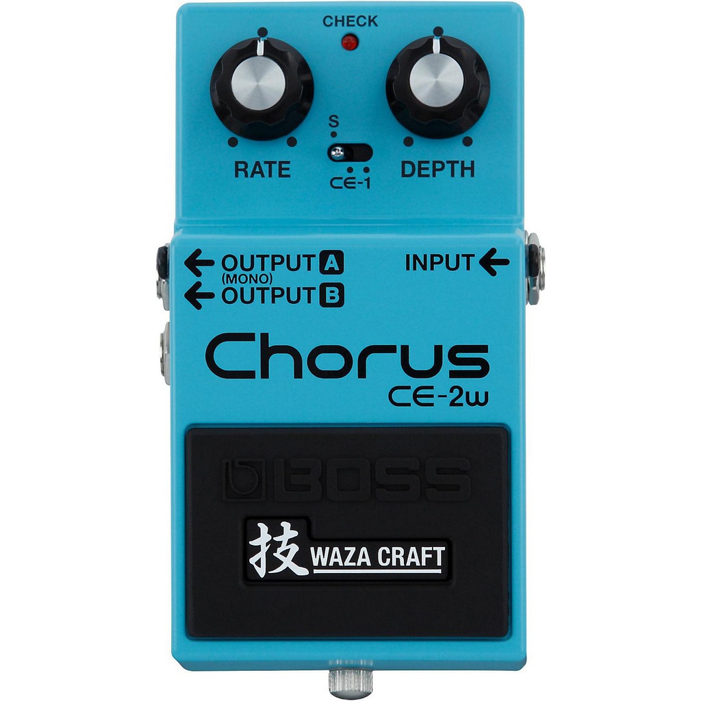 BOSS CE-2w Pédale Chorus Waza Craft