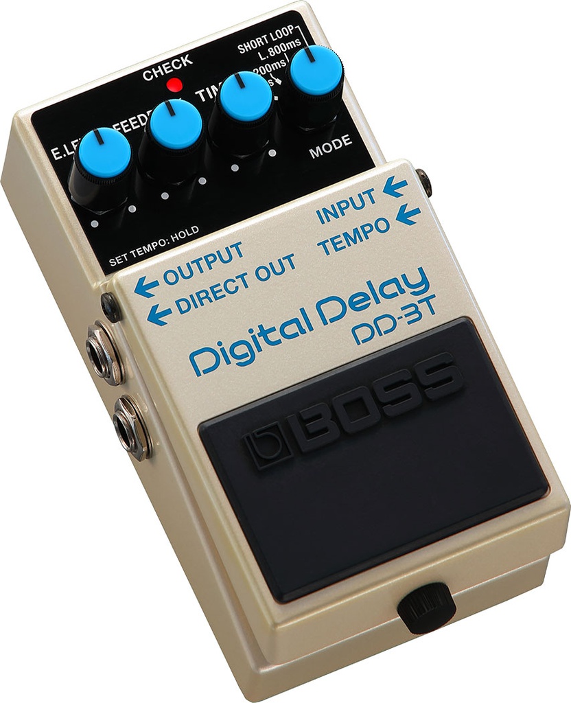 BOSS DD-3T Pédale Digital Delay Tap Tempo