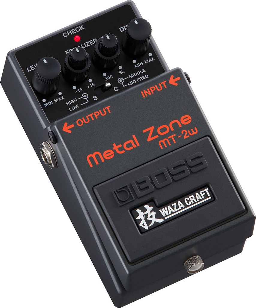 BOSS MT-2w Pédale Metal Zone Waza Craft