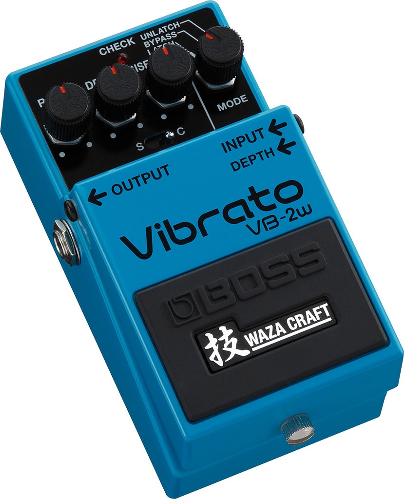 Pédale Boss Vibrato Waza Craft VB-2w