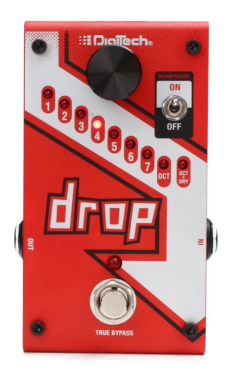 Digitech DROP Pédale pitch-shift Polyphonic Drop Tune
