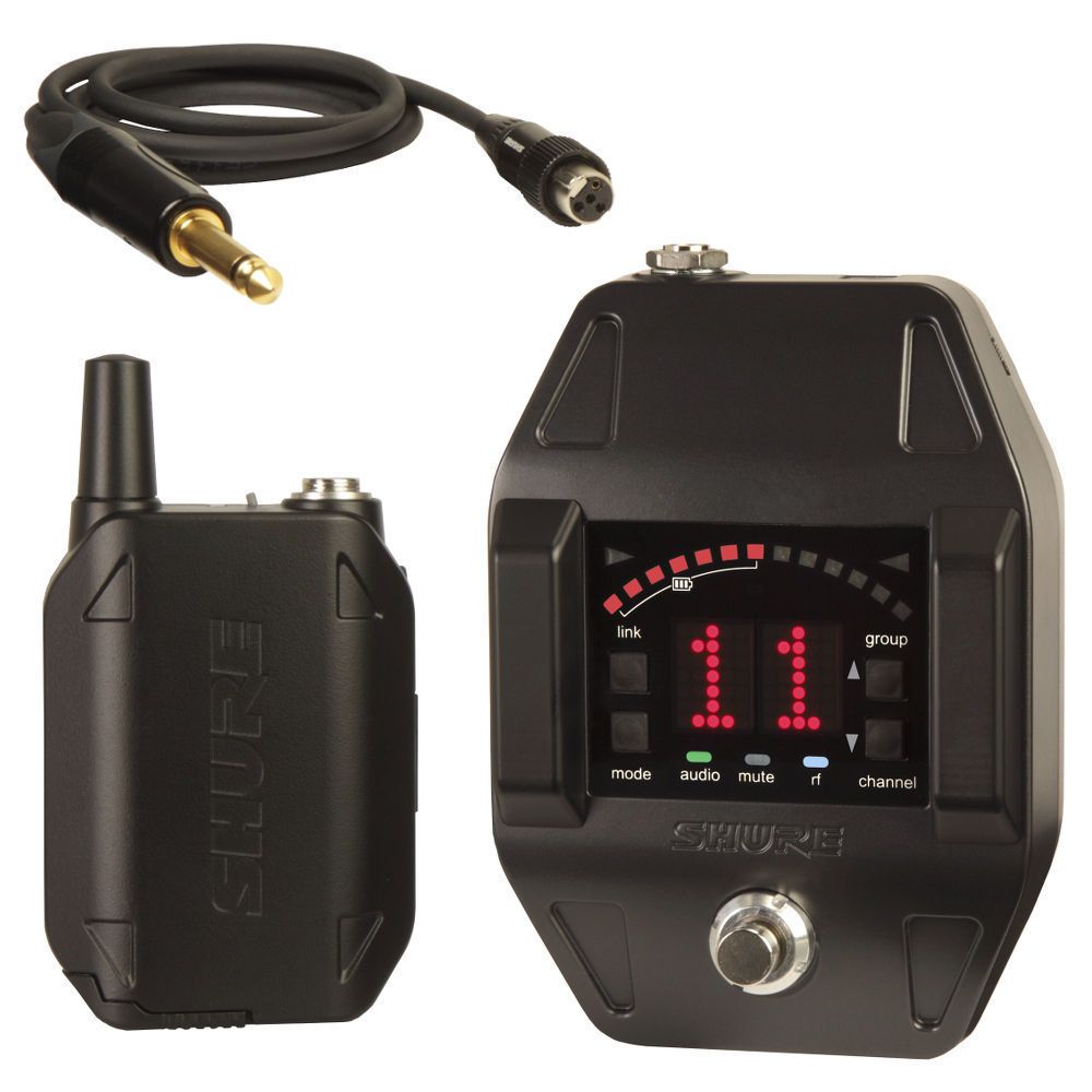 Système Sans Fil Shure GLXD16-Z2 pour Pédalier (DISCONTINUÉE)