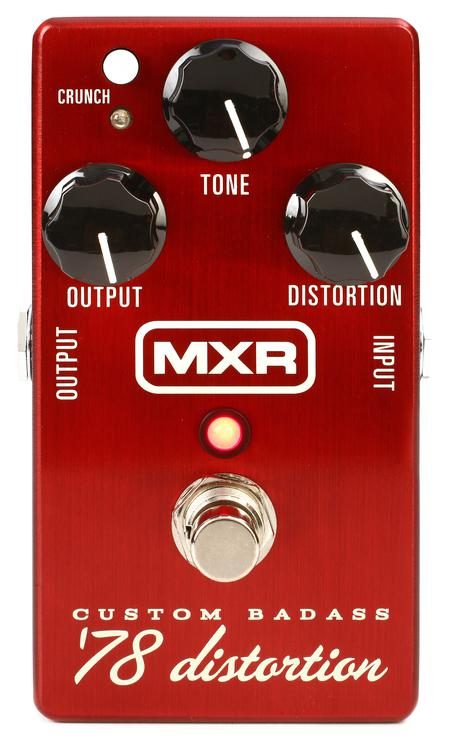 Pédale MXR Custom Badass '78 Distortion M78