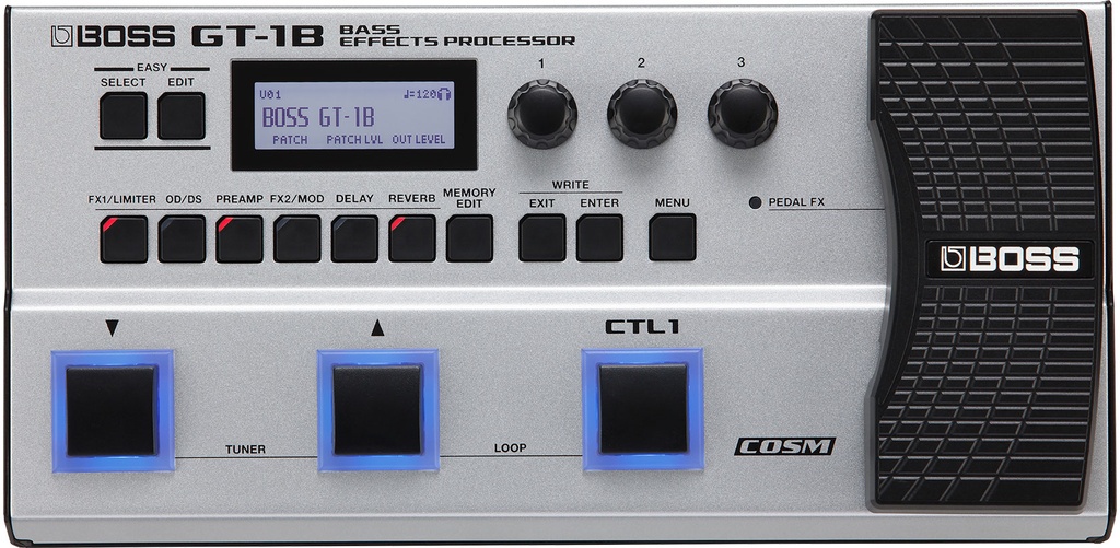 Pédale Boss Bass Effects Processor GT-1B