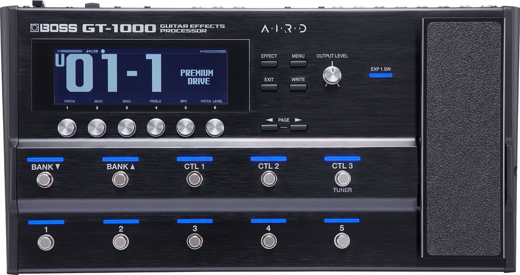 Pédale Multi-Effets Boss Guitar Effects Processor GT-1000