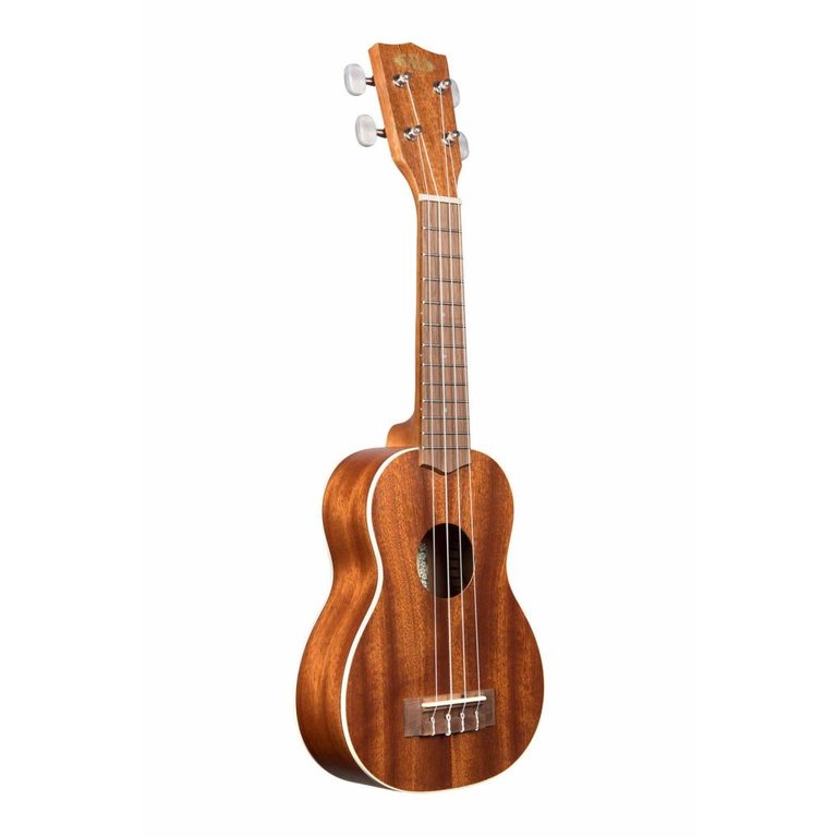 Ukulélé Soprano Kala Satin Mahogany Reliure Crème