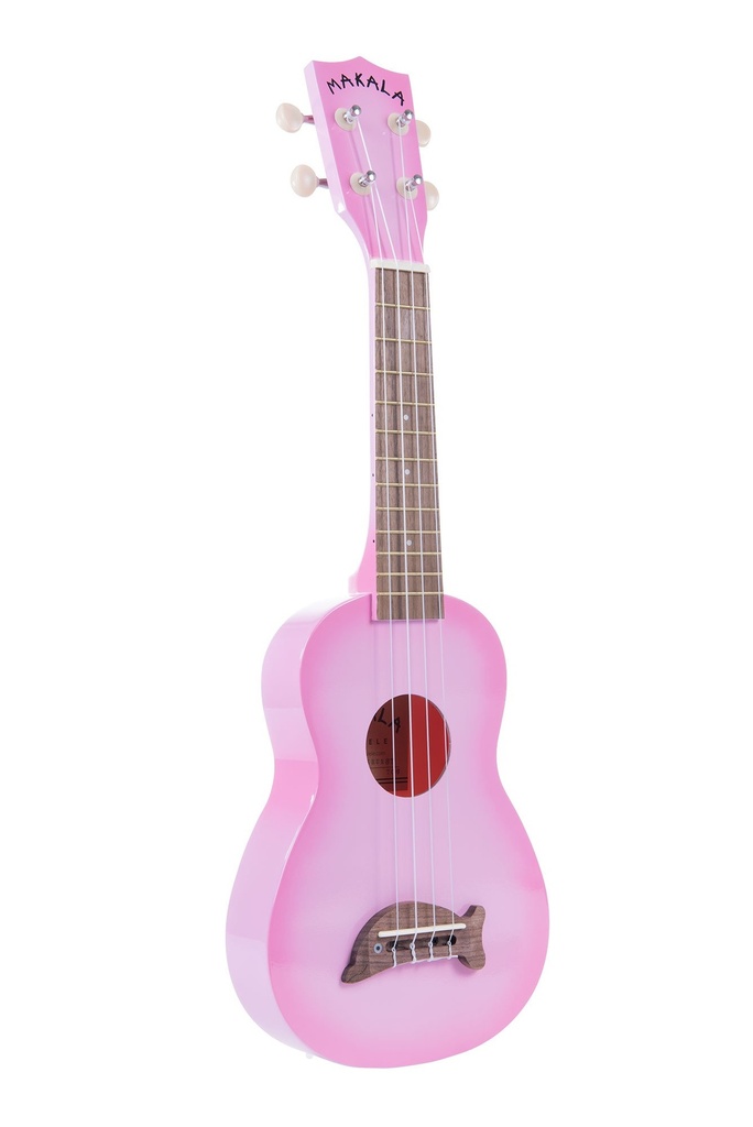 Ukulélé Soprano Makala Dauphin Rose Éclaté