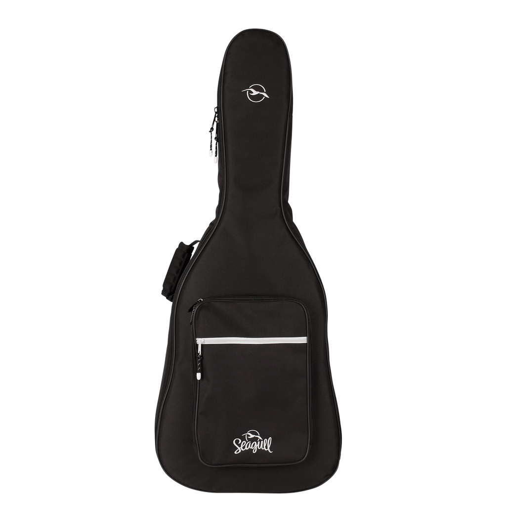 Étui Guitare Acoustique Folk / Concert Hall Seagull Souple Renforcé avec Logo