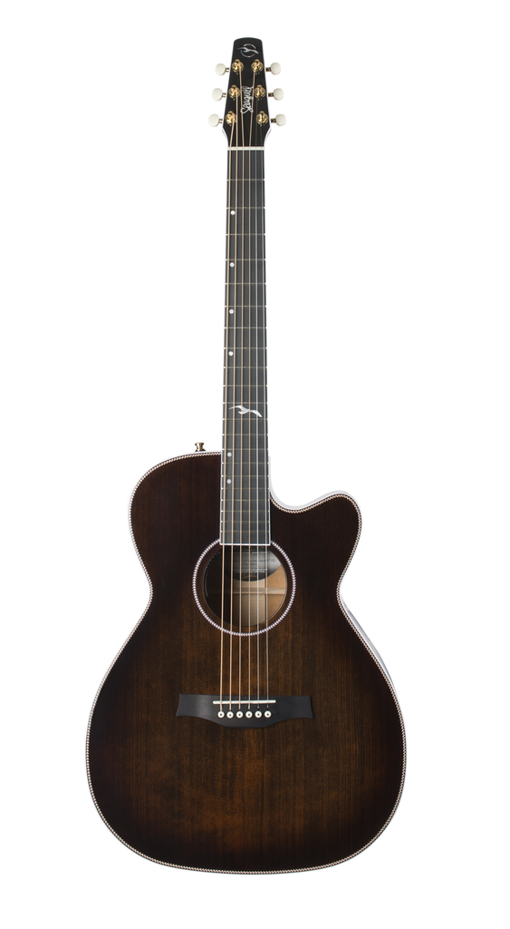 Seagull Artist Mosaic CH Cutaway GT EQ Bourbon Burst Guitare Acoustique