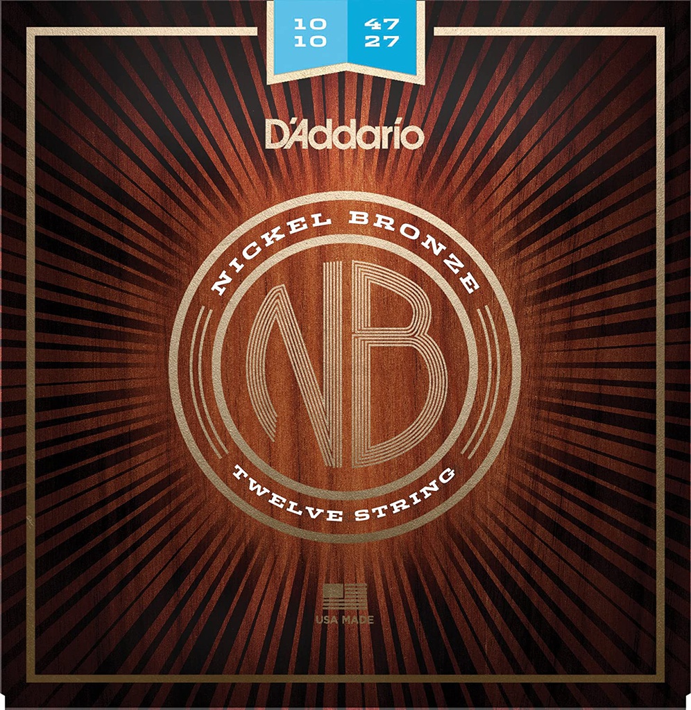 Cordes Guitare Acoustique D'Addario NB1047-12