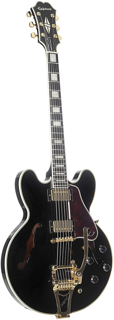 Guitare Électrique Epiphone ES-335 Joe Bonamassa Noire