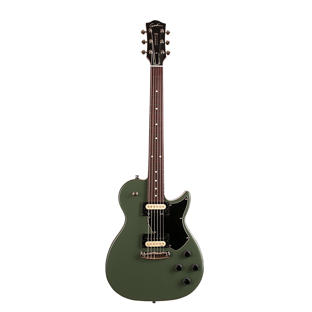 Godin Summit Classic SG Matte Green Electric Guitar