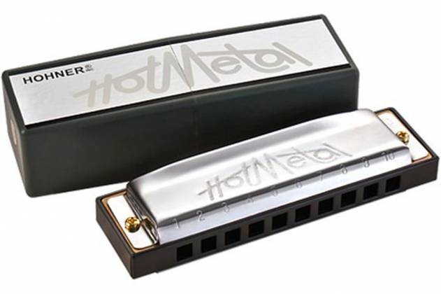 Harmonica Hohner Hot Metal G / Sol Majeur