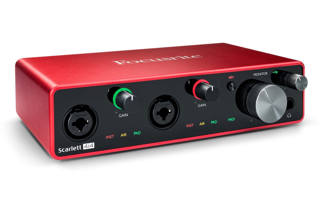Interface Audio Focusrite Scarlett 4i4 3rd Gen