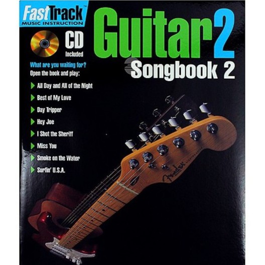 Livre Partitions Guitare Hal Leonard FastTrack Songbook 2