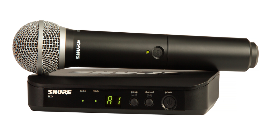 Microphone Sans Fil Voix Shure BLX24/PG58
