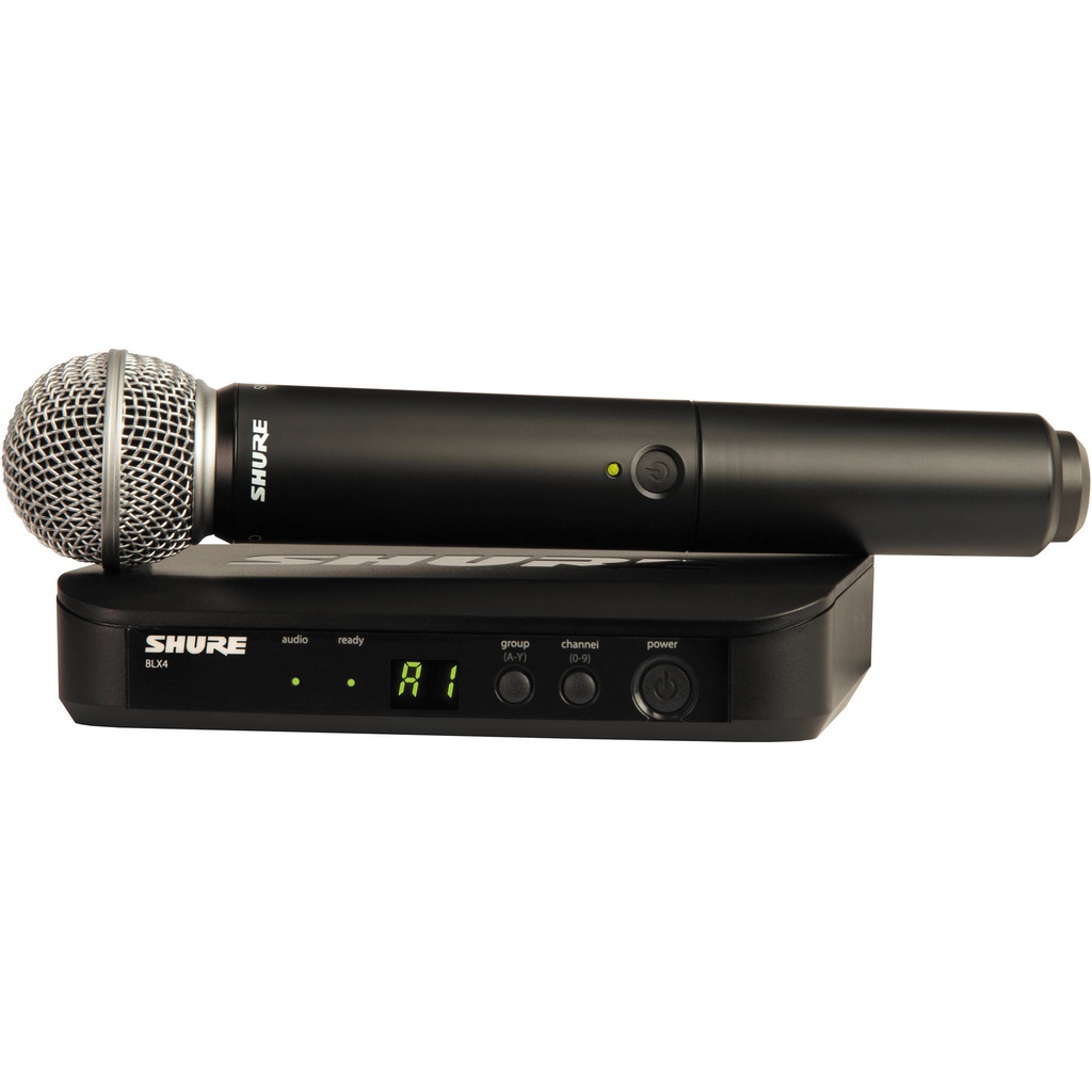 Shure BLX24/SM58 Système Vocal Sans Fil avec Micro pour la Voix SM58