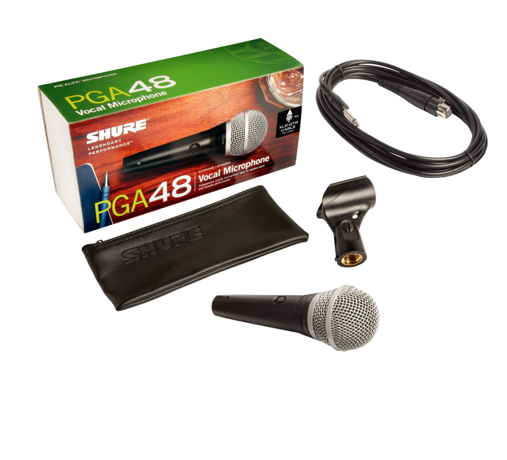 Microphone Voix Shure PGA48-QTR
