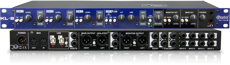 Mixeur pour clavier Radial KL-8