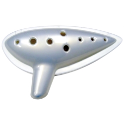 Ocarina Mano Percussion Blanc