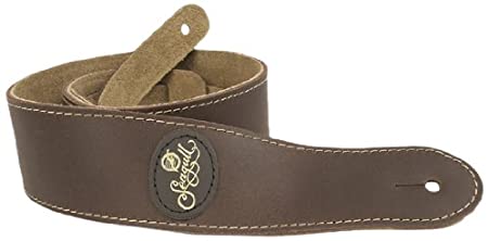 Courroie Seagull Cuir Brun Mat