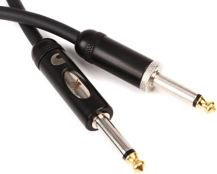 Câble Instrument D'Addario American Stage Killswitch 20 Pieds Noir