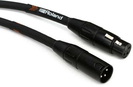 Câble XLR Roland 20 Pieds Noir