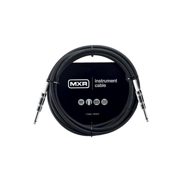 Câble Instrument MXR 10 Pieds Noir