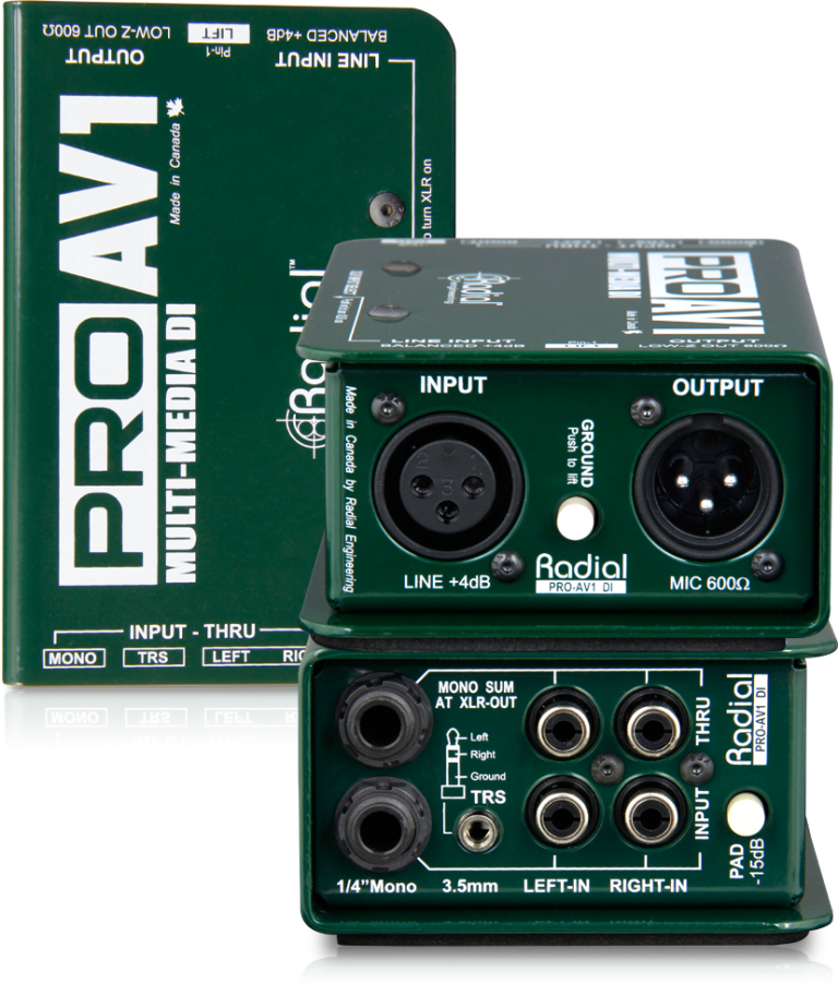 Direct Box Passive Radial ProAV1