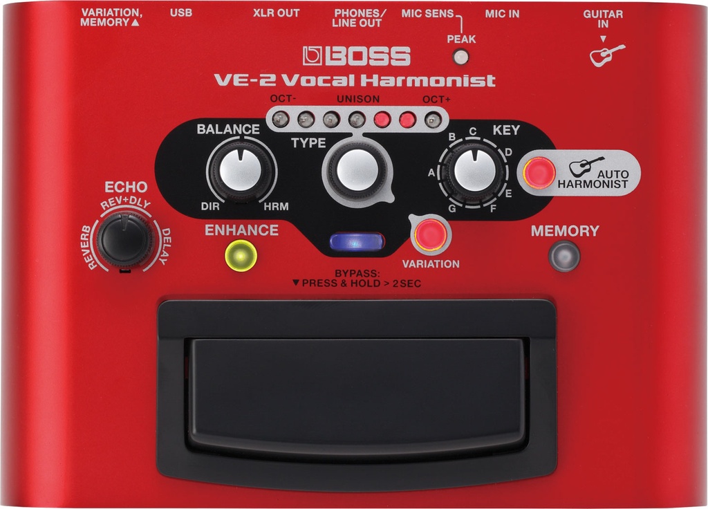 BOSS VE-2 Pédale Vocal Harmonist