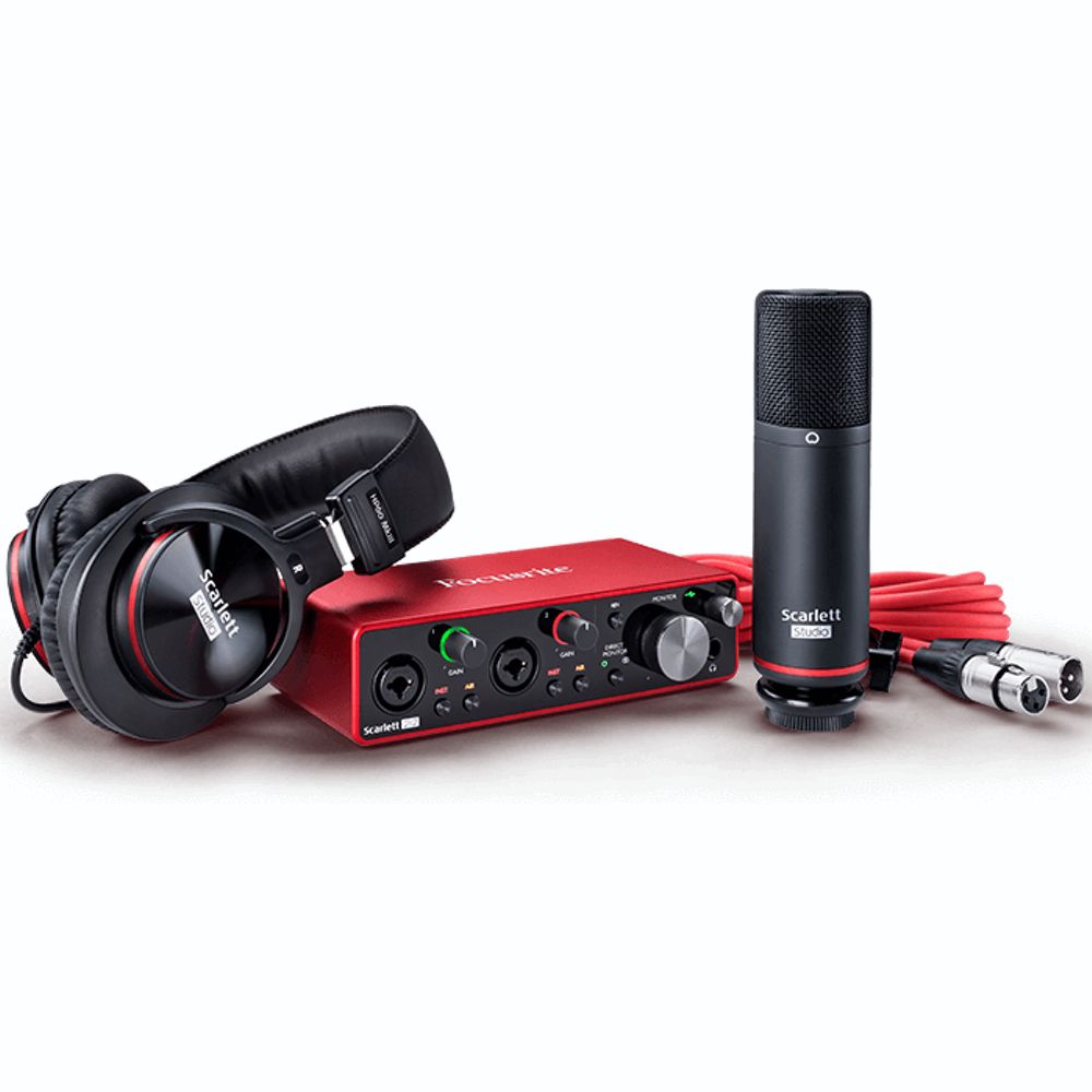 Ensemble Interface Audio Focusrite Scarlett 2i2 Studio 3rd Gen
