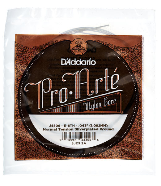 6e Corde Guitare Classique D'Addario Pro Arte Tension Normale