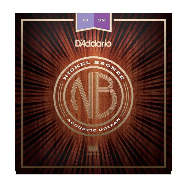 Cordes Guitare Acoustique D'Addario NB 11-52