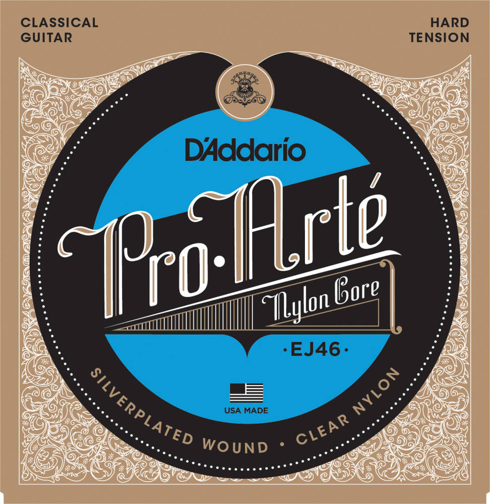 Cordes Guitare Classique D'Addario Pro-Arté Tension Forte