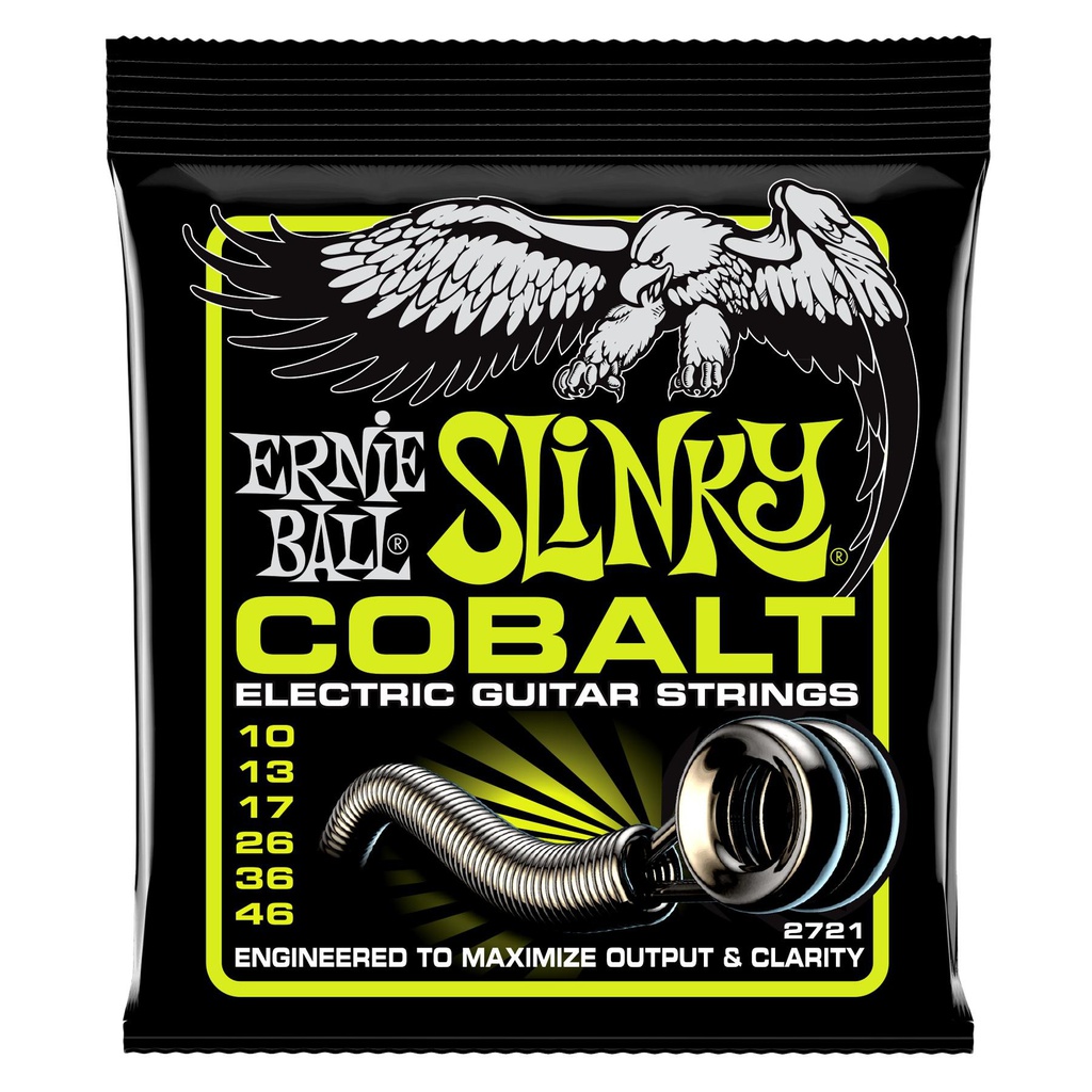 Cordes Guitare Électrique Ernie Ball Slinky Cobalt 10-46