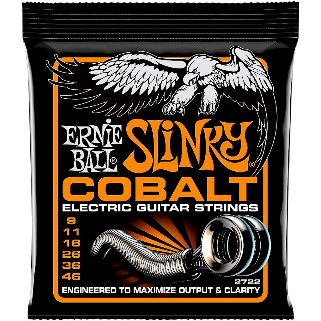 Cordes Guitare Électrique Ernie Ball Slinky Cobalt 9-46