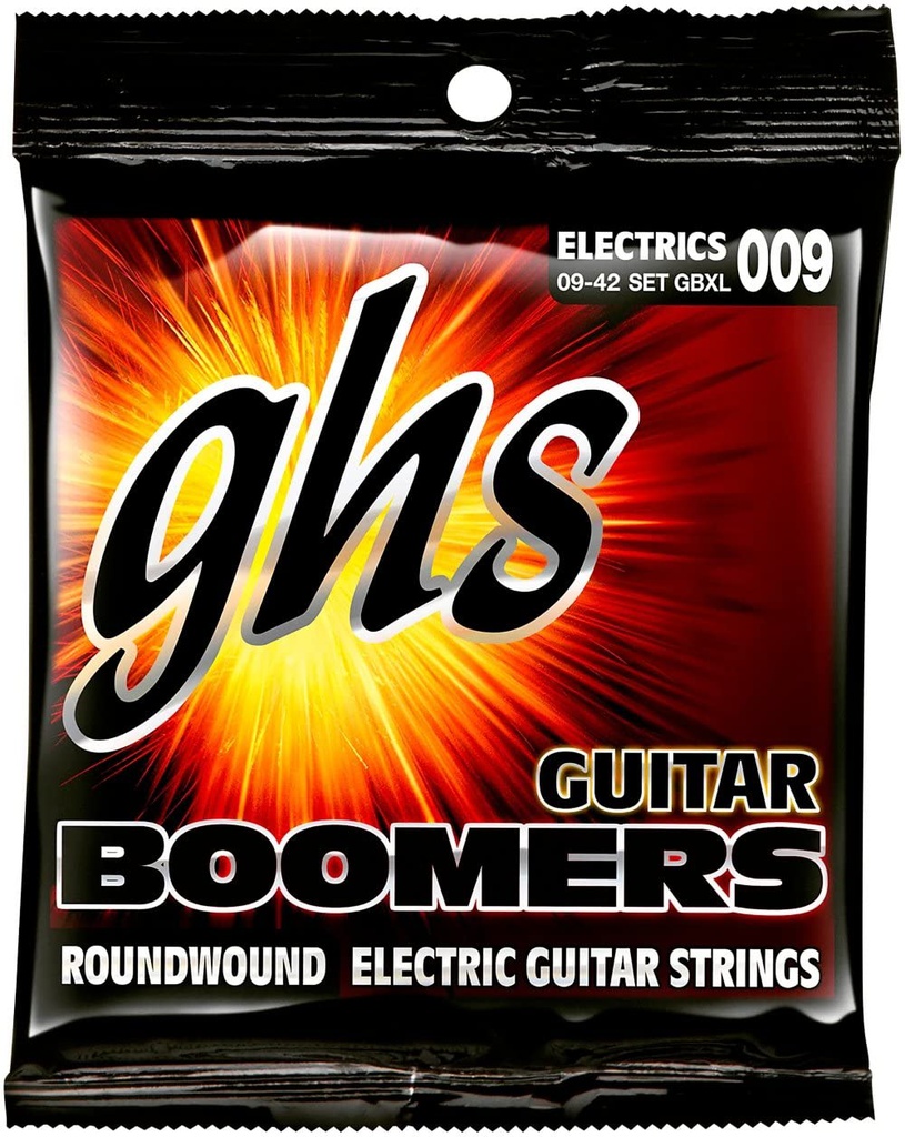 Cordes Guitare Électrique GHS Boomers 9-42