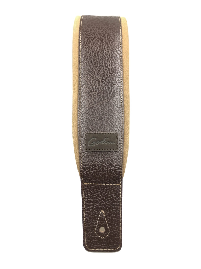 Courroie Godin Brown/Tan Padded