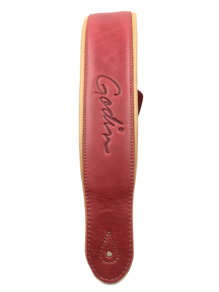 Courroie Godin Vintage Red/Tan
