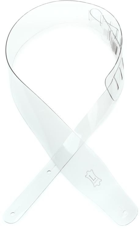 Courroie Guitare Levy's M26CV-01 Transparent