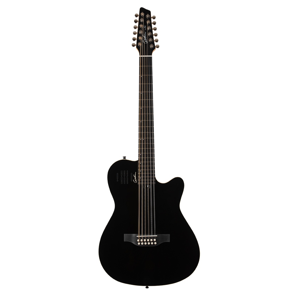 Guitare Électro-Acoustique 12 Cordes Godin A12 HG Noir