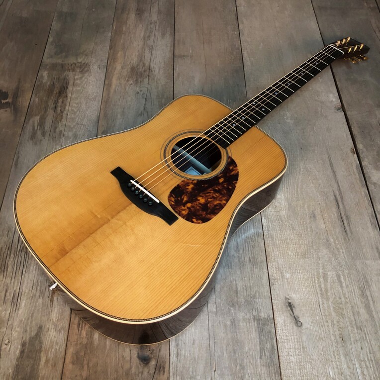 Boucher SG-52-G(F) Studio Goose Dreadnought Rosewood Gold Fishman Naturelle Guitare Acoustique