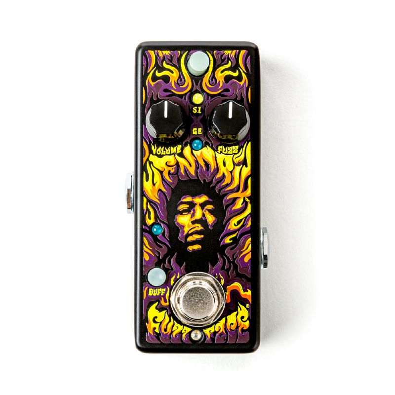 Pédale Dunlop Jimi Hendrix Fuzz Face Mini JHW1 (DISCONTINUÉE)