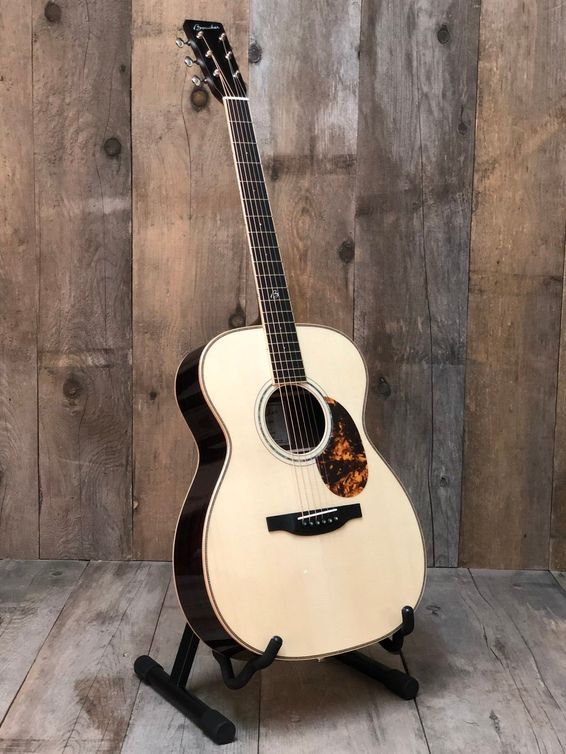 Boucher BG-51-CM Bluegrass Goose OM Hybrid Rosewood Master Grade Natural Acoustic Guitar
