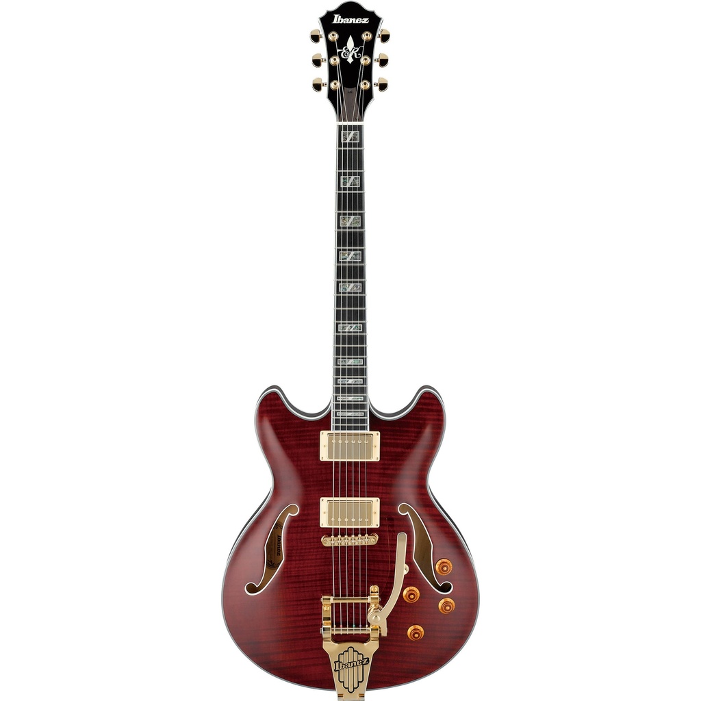 Guitare Électrique Ibanez Eric Krasno Signature EKM10T Wine Red