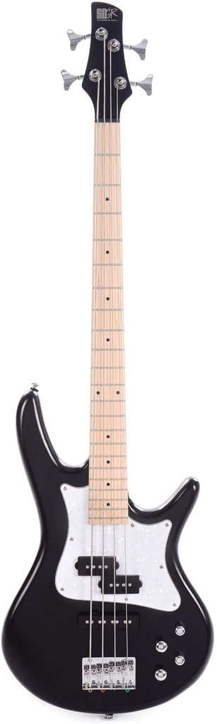 Basse Électrique Ibanez SR Mezzo SRMD200 Black Flat