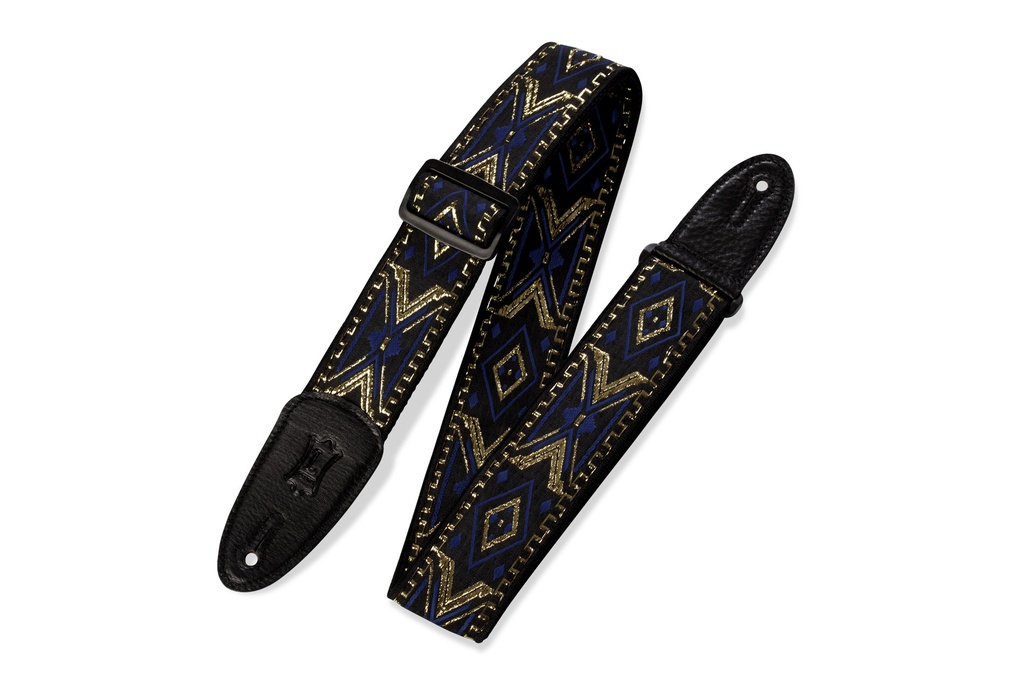 Courroie Guitare Levy's Print Series M8HT-18 Noire